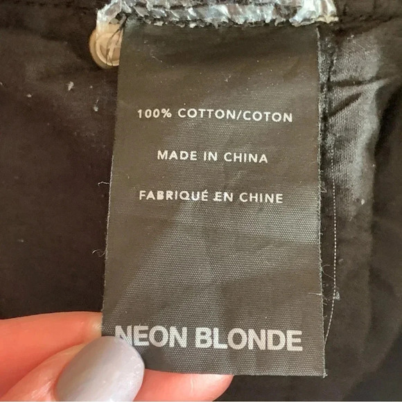 Neon Blonde Siren Mum Fit Jeans - Picture 10 of 13